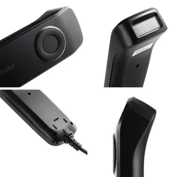 

LESHP 2.4G Wireless Handheld Portable Ergonomic Designed USB Port Fast Laser Barcode Scanning Gun Scanner Decoder Reader