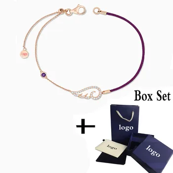 

SWA 2020 new Star Wing Bracelet Element Wing Decoration Crystal Rose Gold Bracelet Female Romantic Jewelry Gift