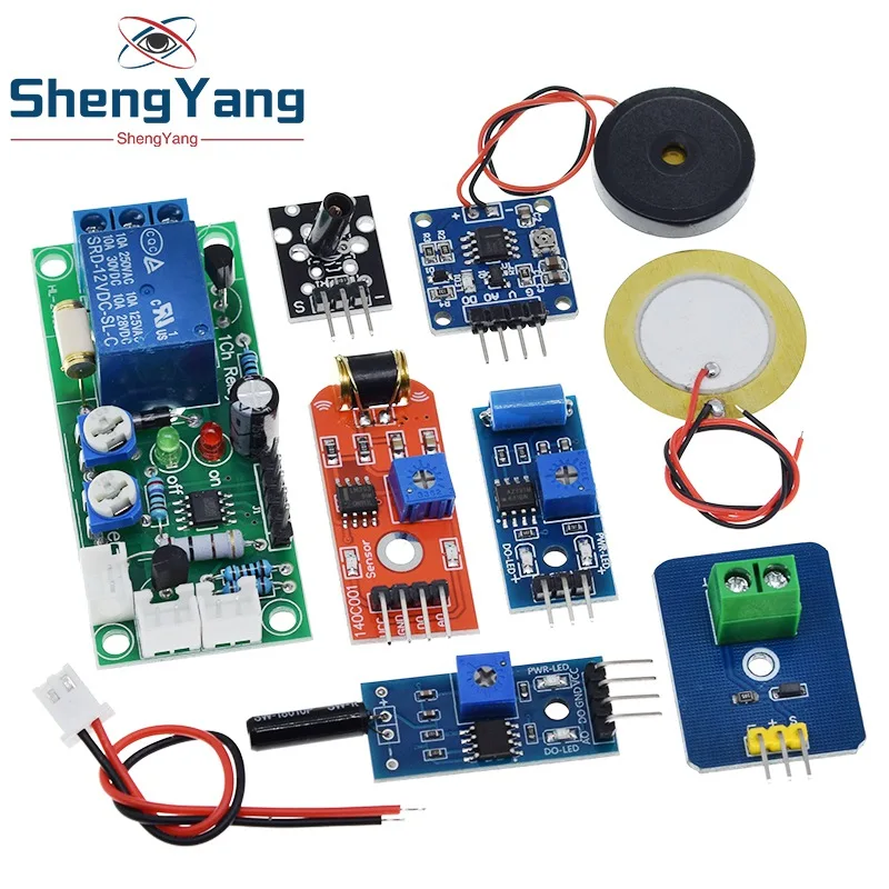 Piezoelectric Shock Tap / Ceramic Piezo 801s Shake SW-420 SW18010P SW-18015P Vibration Switch Sensor Module For Arduino | Электронные