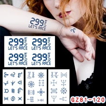 

Waterproof Lasting 15 Days Arm Tattoo Stickers Flash Fake Body Tattoos for Women