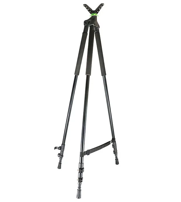 

Tripod Telescopic Shooting Stick Hunting Stick V Shaped Rotating Yoke