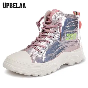 

Kids Martin Boots Autumn Winter New Girls Shoes Fashion Martin Boots Children Leather Waterproof Cotton Warm Cowgirl Ankle Boots