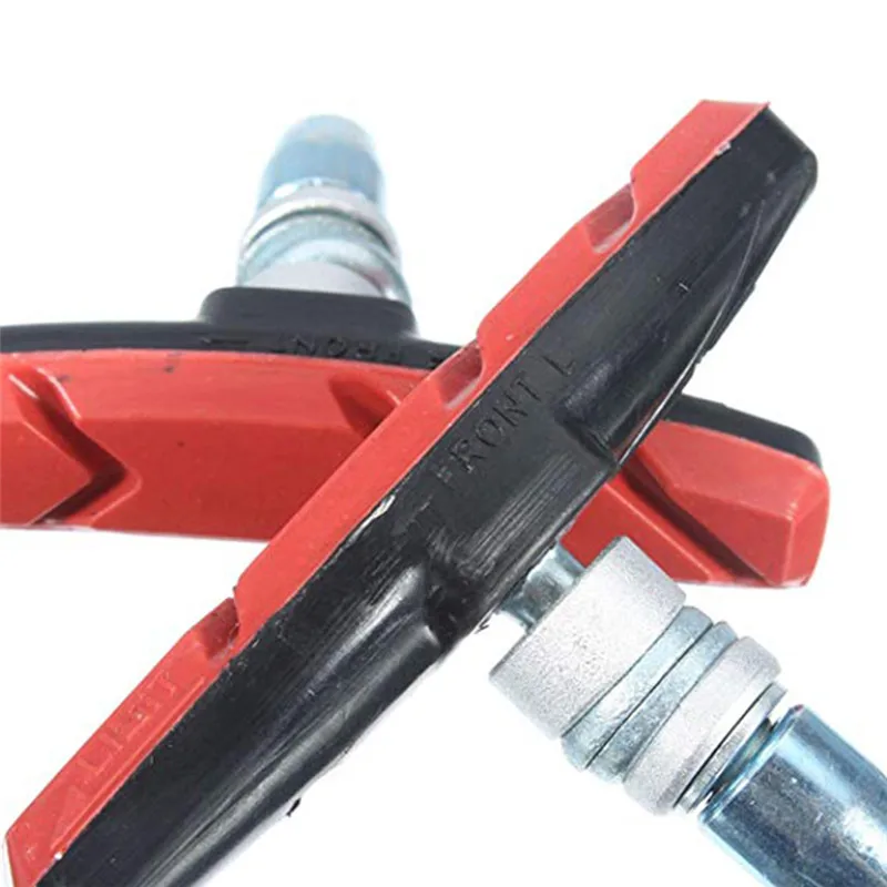 Paire De Freins V-bike Avec Patins – Pour VTT, Vélo De Montagne (noir, 7x1.1x1.3cm)