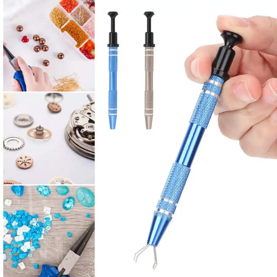 4 Claws Diamond Holder Pick up Tool Diamond Gems Parts Screws Prong Holder Grabber Alloy Tweezer Catcher Jewelry Making Tool