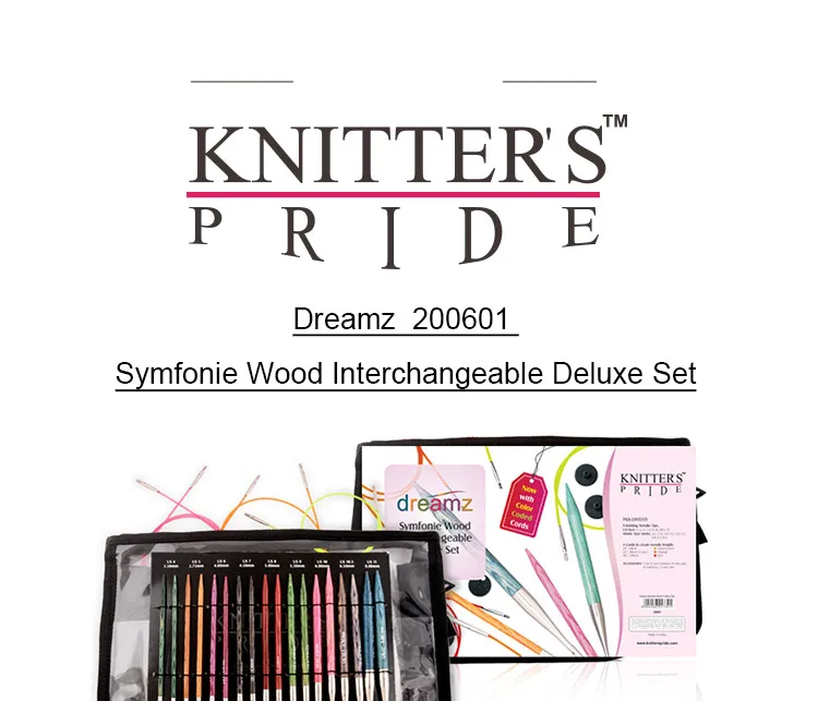 Набор сменных игл Knitpro Knitter's Pride dreamz symfonie 11,5 см