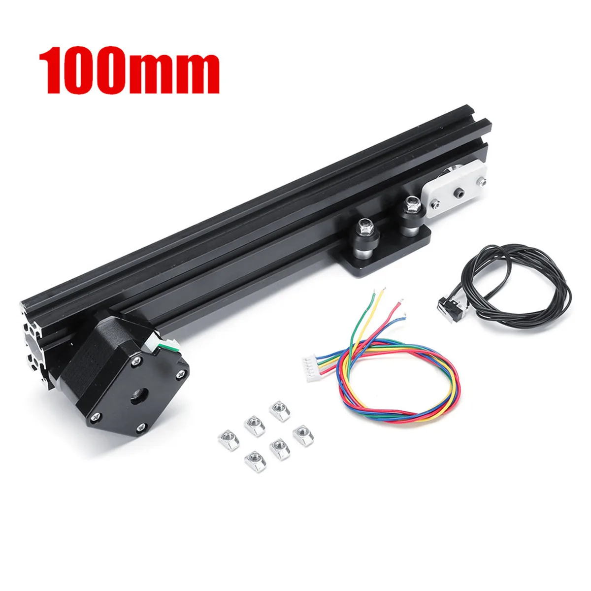 

HPV2 Linear Guide Set Openbuilds V Linear Actuator Effective Travel 100-400mm Linear Module with 17HS3401S Stepper Motor