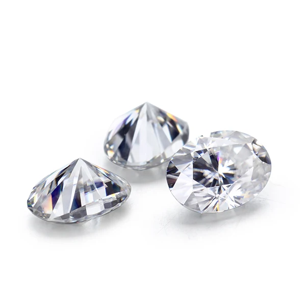

STARSGEM Test Passed Positive EFMoissanite VVS 7*10mm 2ct Loose Gemstone