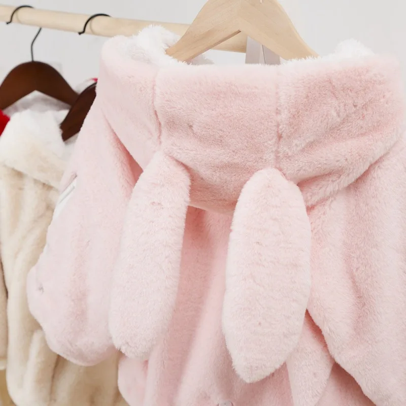 Новое Детское пальто, зимняя утепленная Повседневная Толстовка с капюшоном и принтом для маленьких мальчиков и девочек, верхняя одежда, куртка, одежда