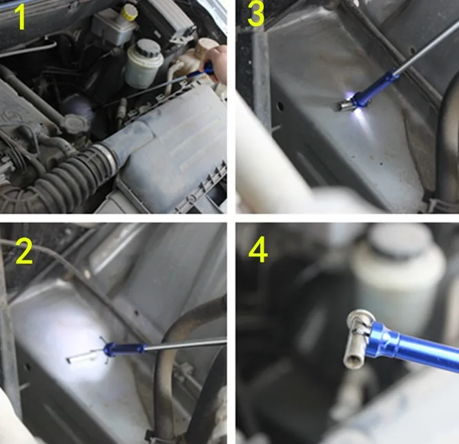 Гибкий коготь с держателем светодиодный светильник магнитная кривая захват