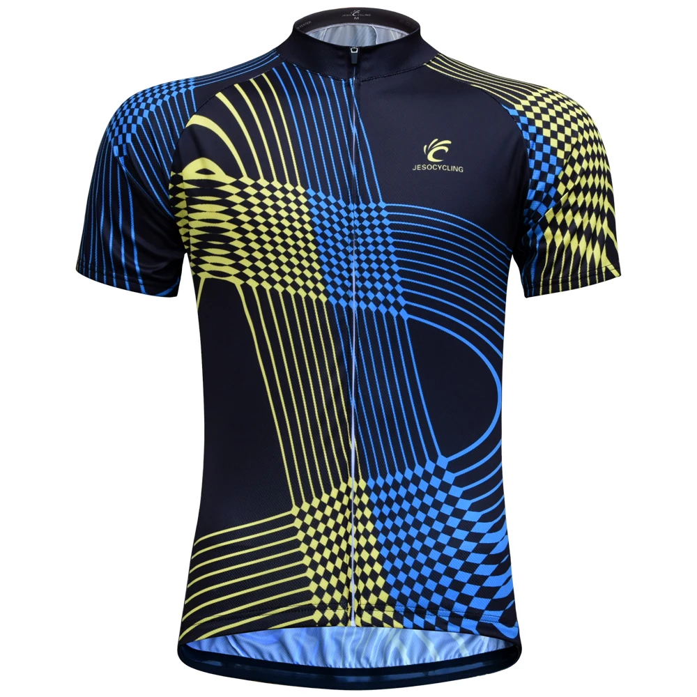 JS-119 Велоспорт Джерси Мужская MTB футболка для езды на велосипеде Maillot Ciclismo с коротким рукавом Pro Team велосипедная одежда Велоспорт Jeso Велоспорт - Цвет: JS-119