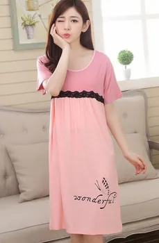 

2019 New summer style Nightgown Nightdress pijama Ladies Sleepwear Women nightwear AZ783