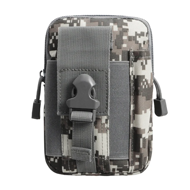 Tactical Molle Holster Universal Holster Military Waist Bag Waist Pack Waist Bag Pouch Wallet Phone Case ACU
