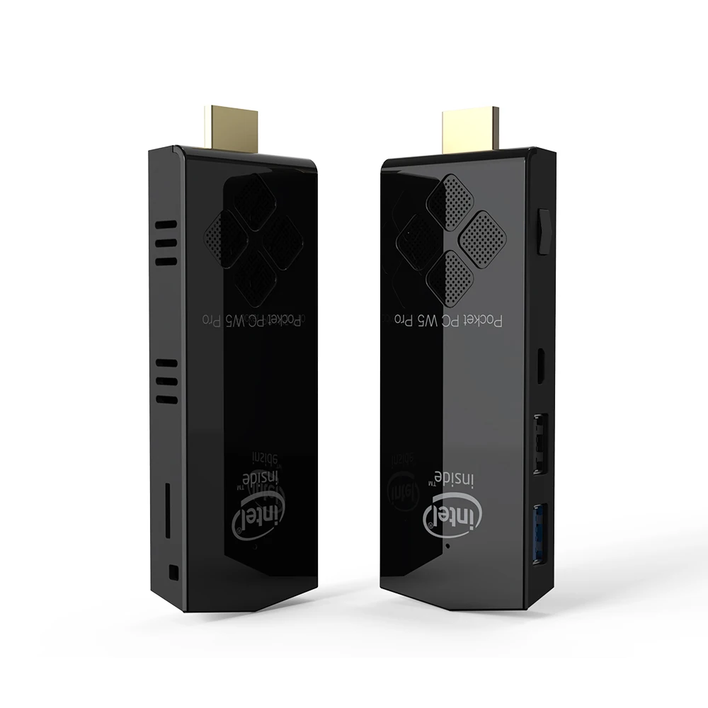 W5MAX Intel Atom Z8350 четырехъядерный Мини ПК Windows 10 компьютер stick 4K HTPC с 4 Гб ОЗУ 64 ПЗУ Bluetooth
