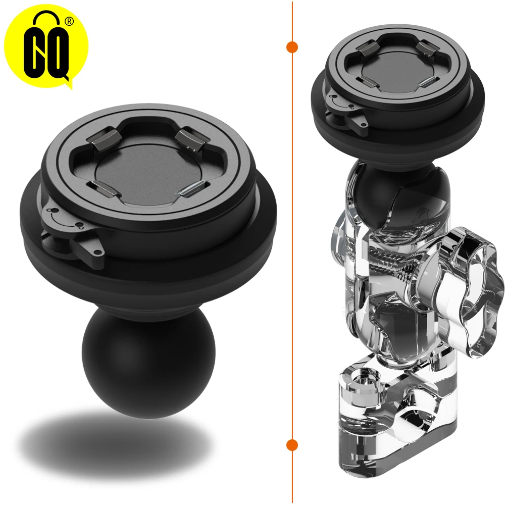 Universal outdoor riding mobile phone shock absorber, mainly suitable for motorcycles, suitable for handlebar diameter 22.2-35mm car cup phone holder