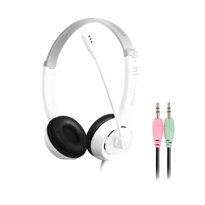 py 2020 new desktop computer headset mobile phone universal music headset long line gaming headset with microphone