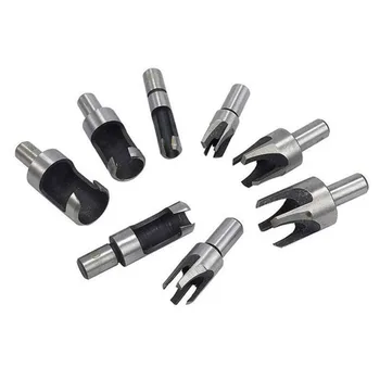 

Silver Drill Bits Black Plug Claw Type Cutting Woodworking Tools Supplies