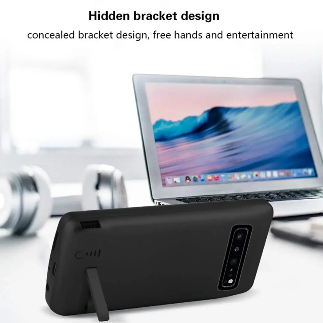 6500 мАч зарядное устройство чехол для samsung Galaxy S10 5G power Bank чехол внешняя упаковка зарядное устройство запасная крышка для samsung S10 5G
