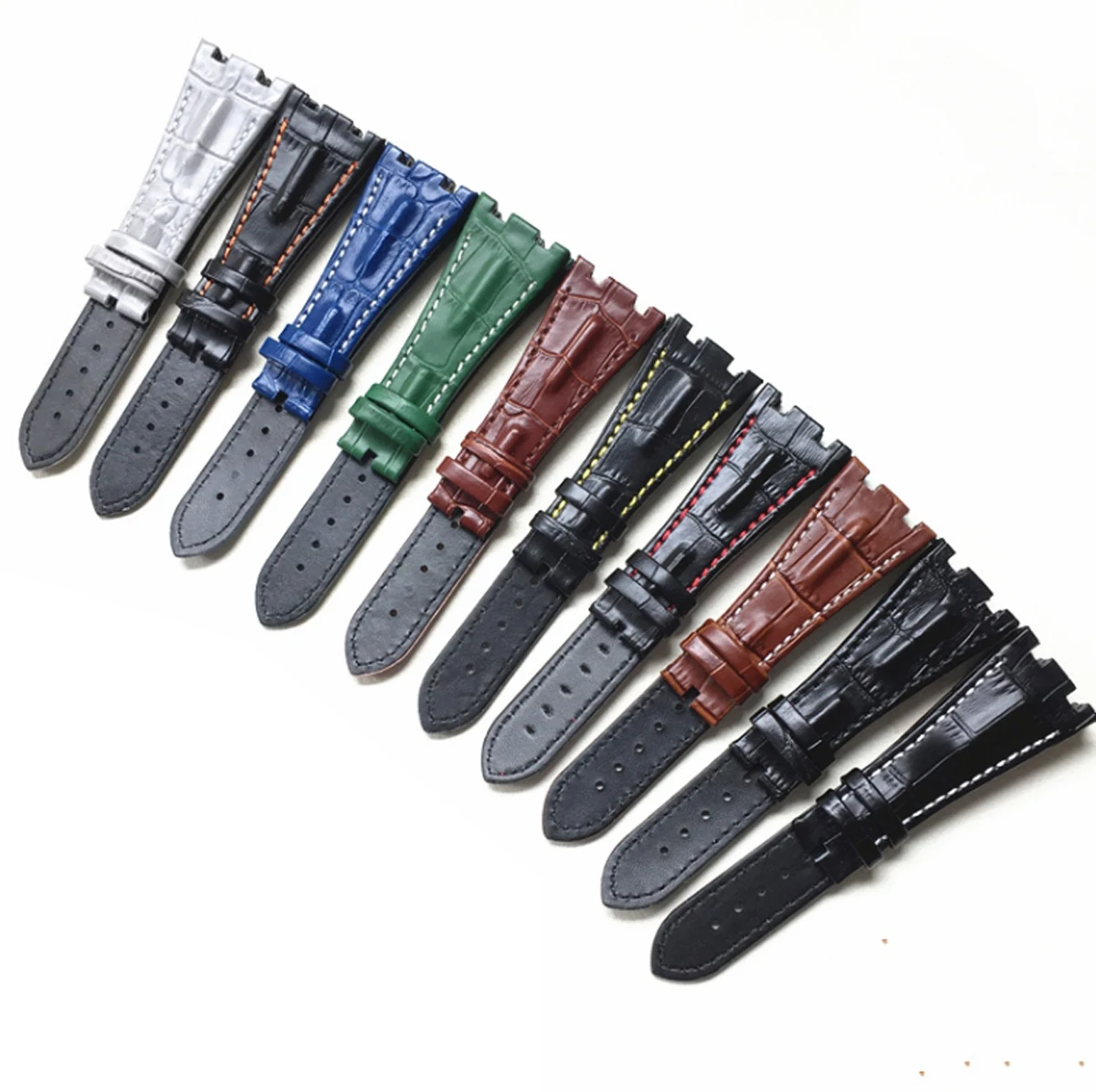 

28MM Watch Accessories Applicable Watch Band for Audemars Piguet AP Royal Oak Offshore Series strap Leather Strap