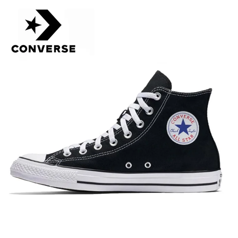 Кеды Converse Chuck Taylor All Star Core унисекс, классические кроссовки для скейтборда, повседневная черная обувь из парусины, оригинал|Катание на скейтборде| | АлиЭкспресс