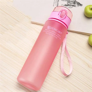 

Portable Plastic Summer Sports Cup Leak-proof High Quality Water Bottle Outdoor Tour Bicycle Drink Water Plastic Bottle Student