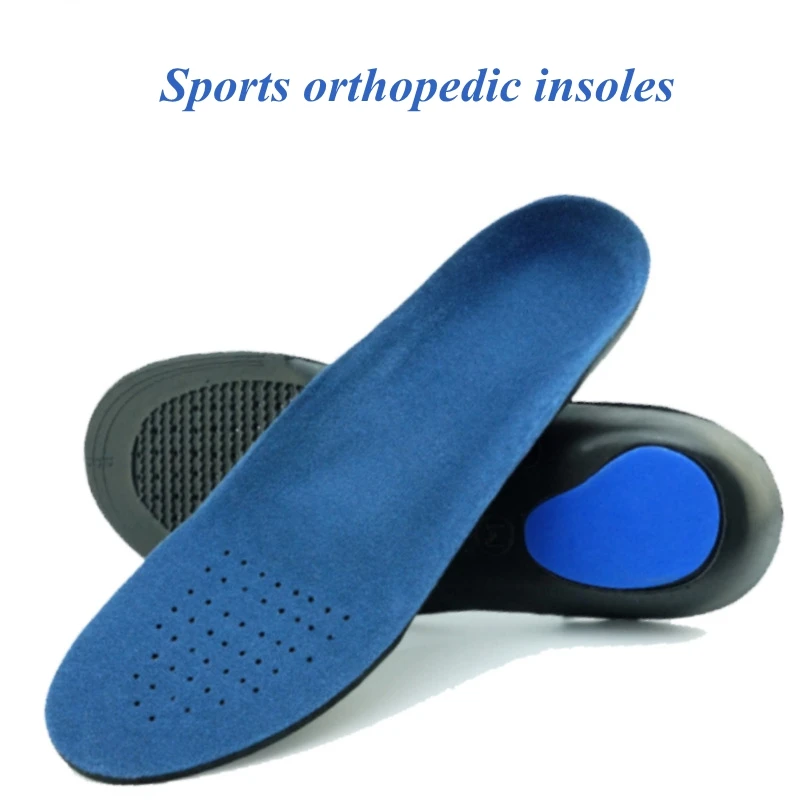 Deportes plantillas ortopédicas plana ortopédico para pie plantillas de soporte de arco hombres y mujeres zapatos EVA deportes insertar zapatillas suela de amortiguador