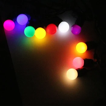 

Colorful 3W LED Lamp 220V Frosted LED Bulb Chandelier Light Source Christmas Tree Decoration Filament Decorate ball Lighting