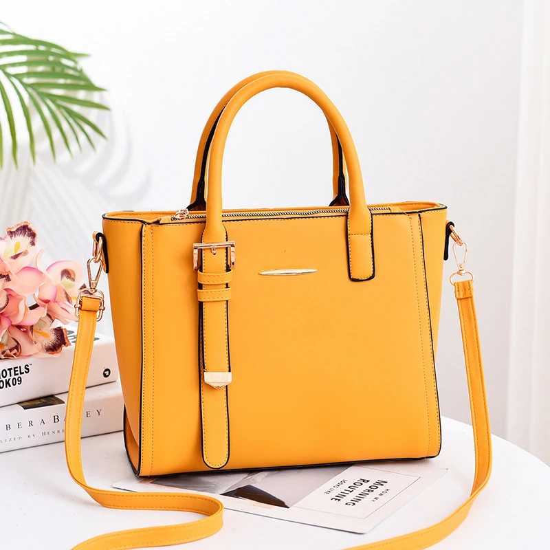 

Fashion Women Bags Candy Colors Handbags Casual PU Leather Shoulder Bags Messenger Crossbody Bags For Women Handbag 2019 New