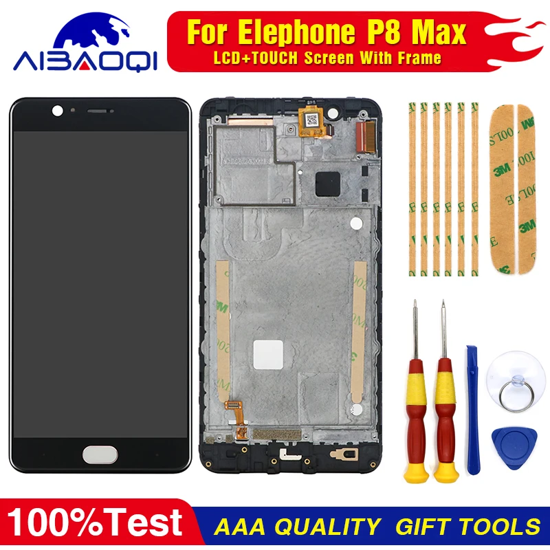 Новый оригинальный для Elephone P8 max сенсорный экран ЖК дисплей дигитайзер сборка с