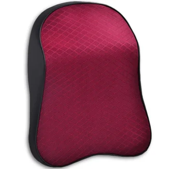 

Car Neck Pillow 3D Memory Foam Head Rest Adjustable Auto Headrest Pillow Red Travel Neck Cushion Seat Pillow