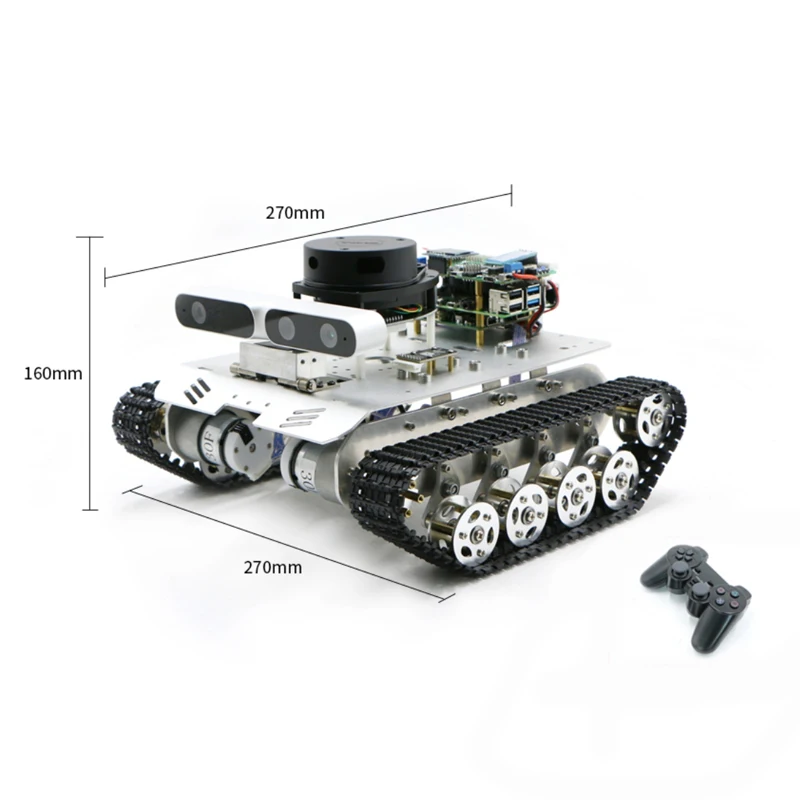Автомобильный робот-гусеница ROS Caterpillar