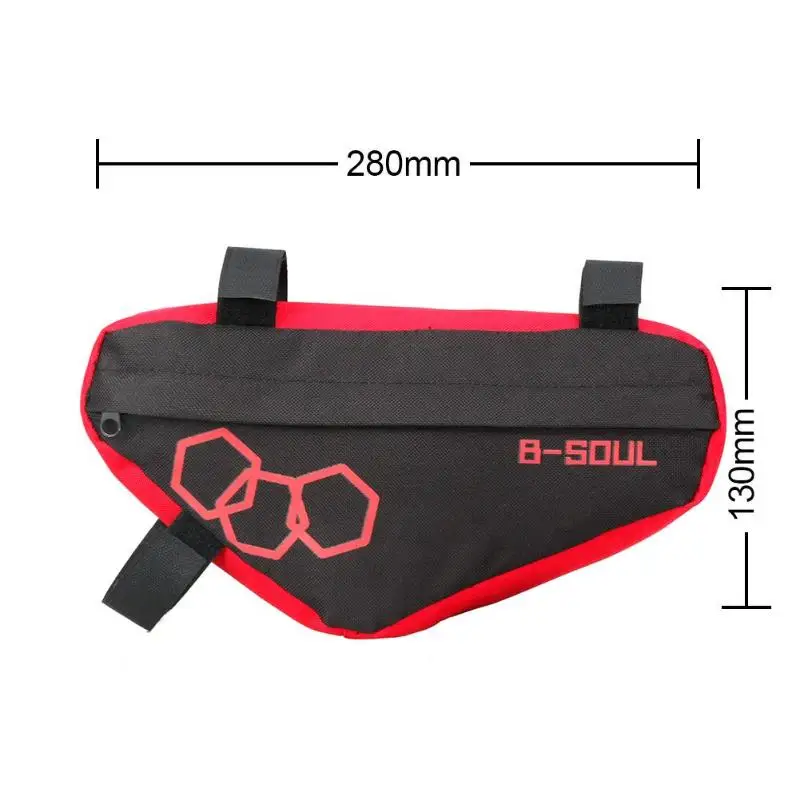 Waterproof Mountain Bike Triangle Bag Bicycle Frame Front Tube Bags Cycling Bag Battery Pannier Packing Pouch Accessories
