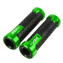 Высокое качество 7/" 22 мм CNC алюминиевый руль рукоятки «Грипсы» концы ручки аксессуары скутер ручной бар ручки для YAMAHA YZFR15