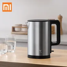 Xiaomi VIOMI Электрический чайник 304 л Интеллектуальный термостат с защитой от обжига бытовой 1800 из нержавеющей стали Вт Электрический чайник