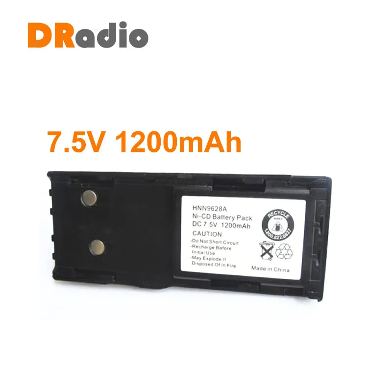 Аккумулятор HNN9628 для рации Motorola GP88 GP300 GP600 GTX800 GTX900 PTX600 MTX638 LTS2000 7 4 В 1200 мАч|two-way