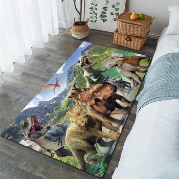 

Nordic 3D Dinosaur Carpet Kids Living Room Sofa Bedroom Kids Play Mat Cartoon Parlor Large Carpets Hallway Door Mat 09