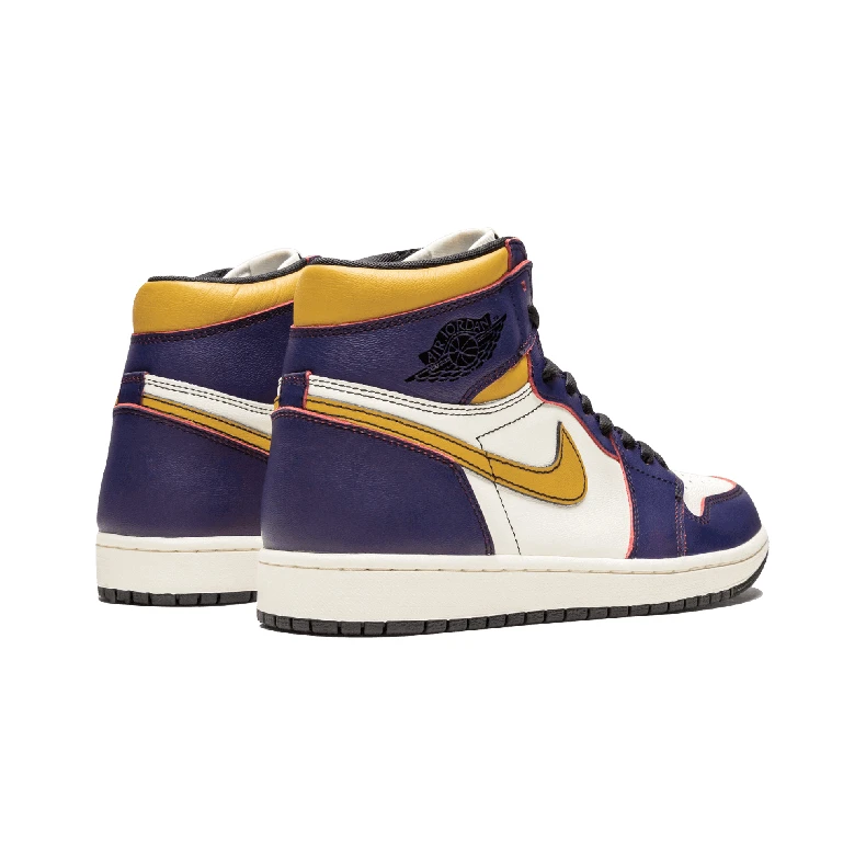 Sb Air Jordan Ретро 1 OG Defiant фиолетовый Lakers CD6578 507 AJ1 Размер: 8-14