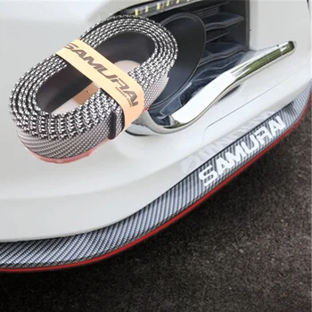 

2.5M Car Bumper Lip Stickers Protectors for Volkswagen POLO Tiguan Passat Golf EOS Scirocco Bora Lavida Touareg Touran Beetle CC