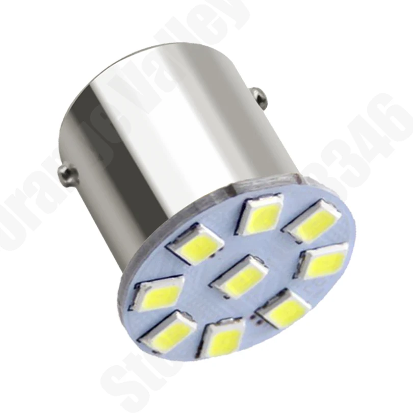 10 шт. 1156 BA15S P21W S25 7506 1619 Автомобильный светодиодный s светильник 9 2835 SMD задний