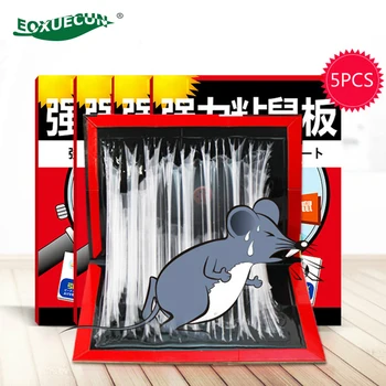

NEW Upgrade 5PCS Mouse Glue Trap Mice Safe Non-toxic Rat Trap Mouse Trapper Glue Board Sticky Catcher Mousetrap Rodent Repeller