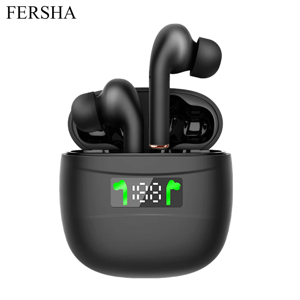 Bluetooth Earphones Stereo Wireless Headphones with mic Headphone Waterproof handfree gaming headset For All phone | Электроника