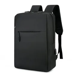Men Computer Backpack Travel Business Trip Laptop USB Charging Interface Outside Bag Unisex Daypacks Male Leisure Large Capacity