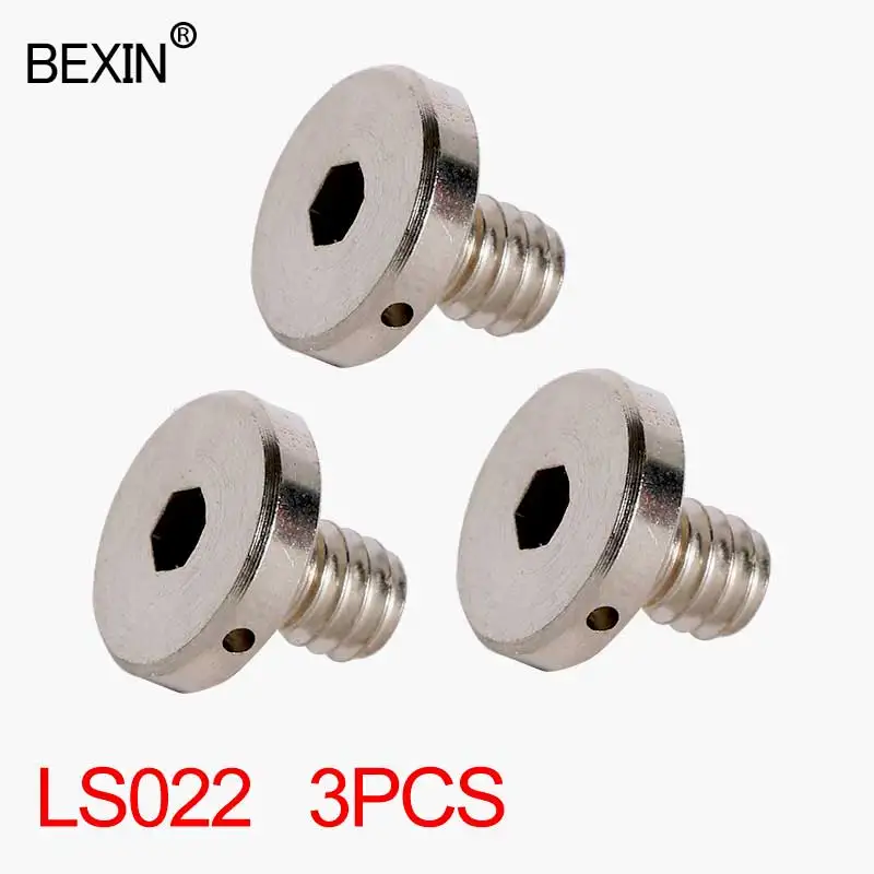 3PCS LS022 LS022 1/4 винт Железный адаптер для камеры Винт быстросъемный винт для цифровой камеры пластина монопод Штатив - Цвет: 3PCS LS022