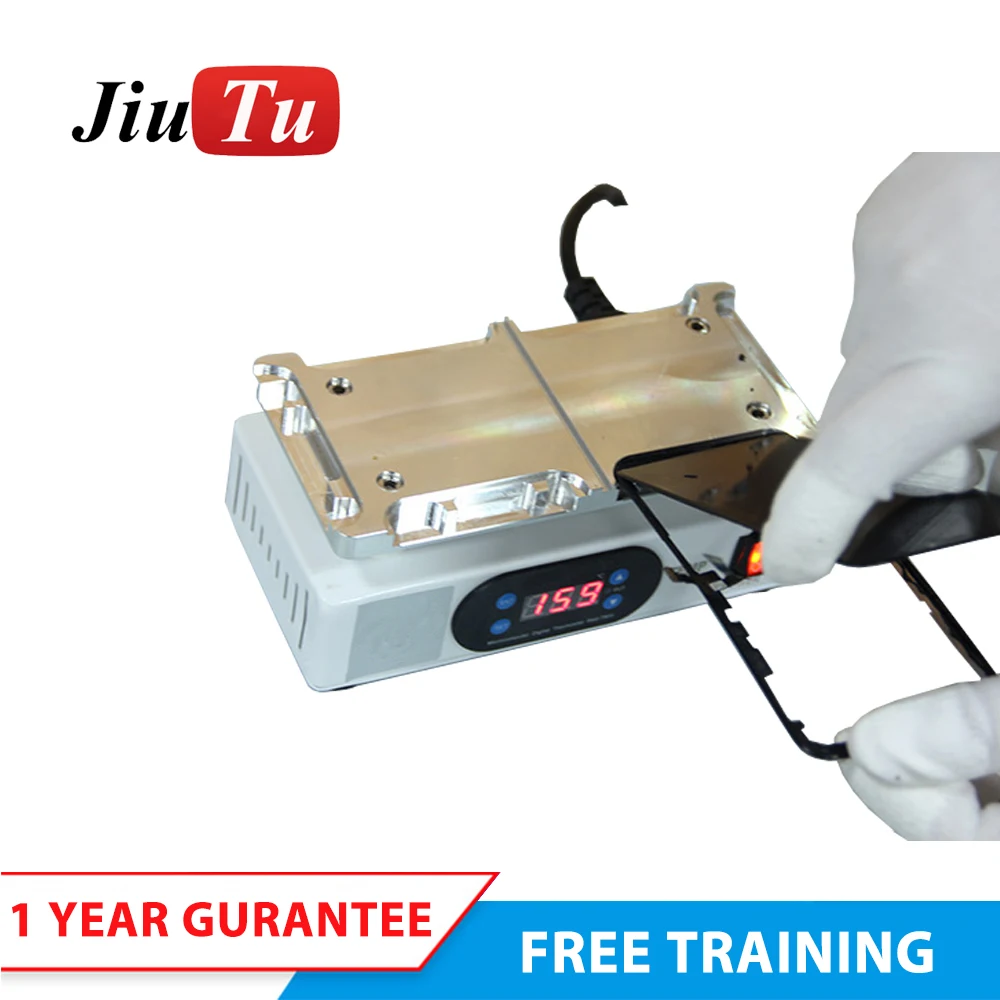 

Jiutu Mini LCD Screen Bezel Dismantle Machine Middle Frame Separator Motherboard Chip Pre-heat for iPhone Repair Separating