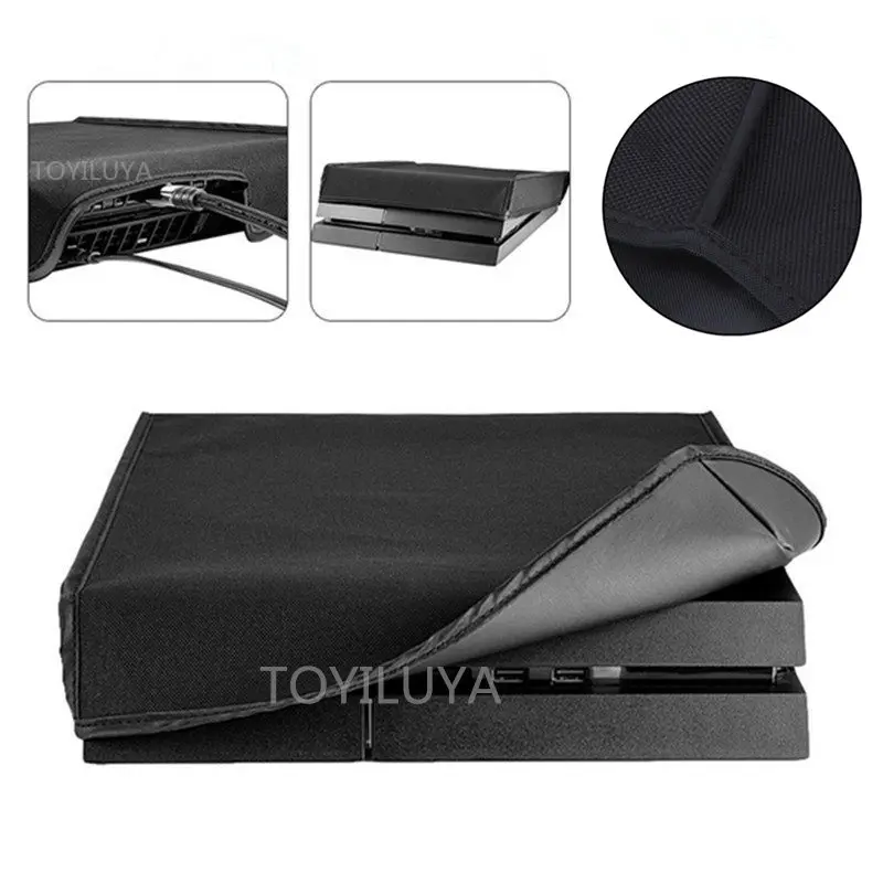 

DustProof Cover Case For Sony Playstation 4 PS4 Pro slim PS4 Console Soft Dust Proof Neoprene Cover Sleeve For Horizontal Place