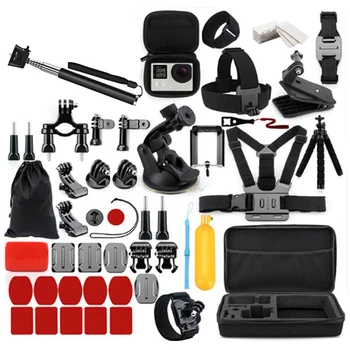 

53 Pcs Accessories for Gopro Accessories Set for Hero8 7 6 Action Camera Accessories, for Outdoor Travel, for Xiaomi