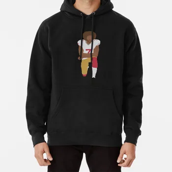 

Kneeling Kaepernick Hoodie Colin Kaepernick Kaepernick Minimalist Kneeling Black Rights Equality Football 49ers San Francisco