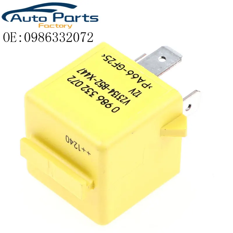 New High Quality Car Relay For BMW MINI Cooper R50 2000 2006 0986332072