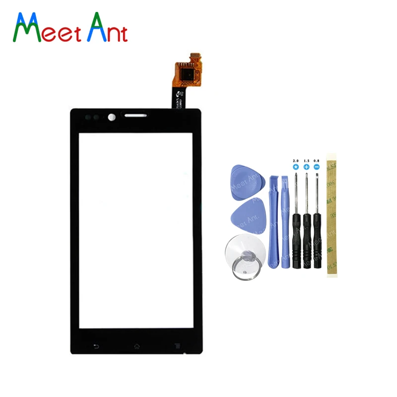 Высокое качество 4 0 &quotдля Sony Xperia J ST26i ST26 сенсорный экран дигитайзер переднее