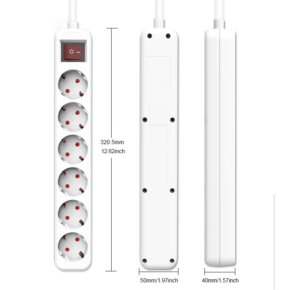 Удлинитель с европейской вилкой 3/4/5/6 м 1 5 м|socket outlet|eu plugeu plug socket |