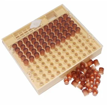 

2 Pcs Bee King Incubator 240 Pcs Breeding Bee King Cup Apiary Beekeeper Beekeeping Tool Kit Sets Bee Hives